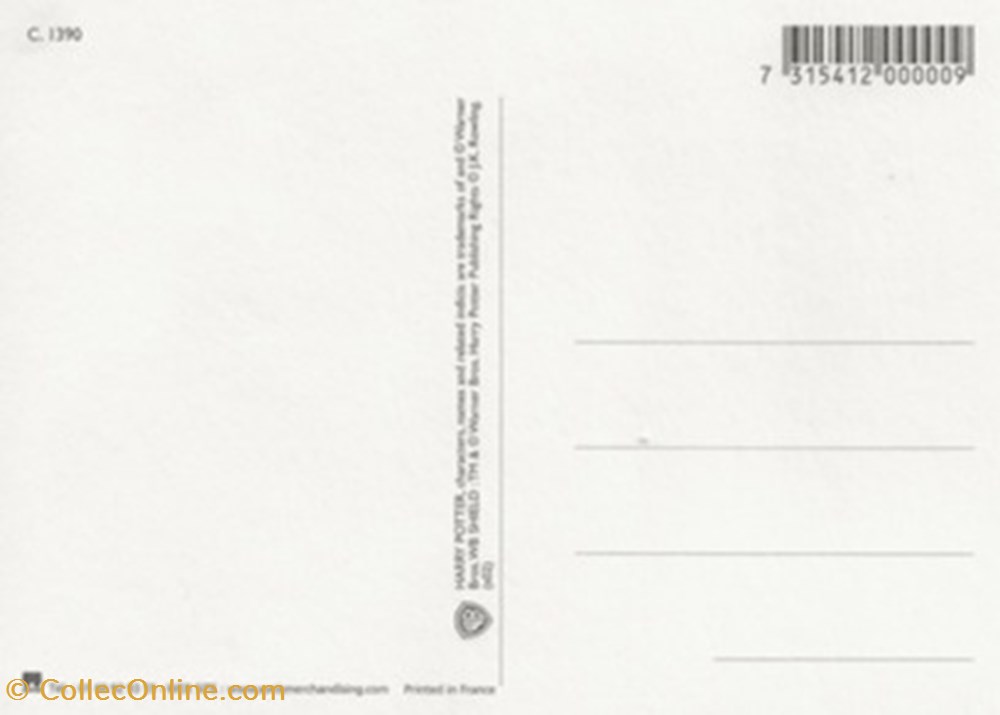 Harry Potter and the chamber of secrets cartes postales autres harry potter and the chamber of secrets