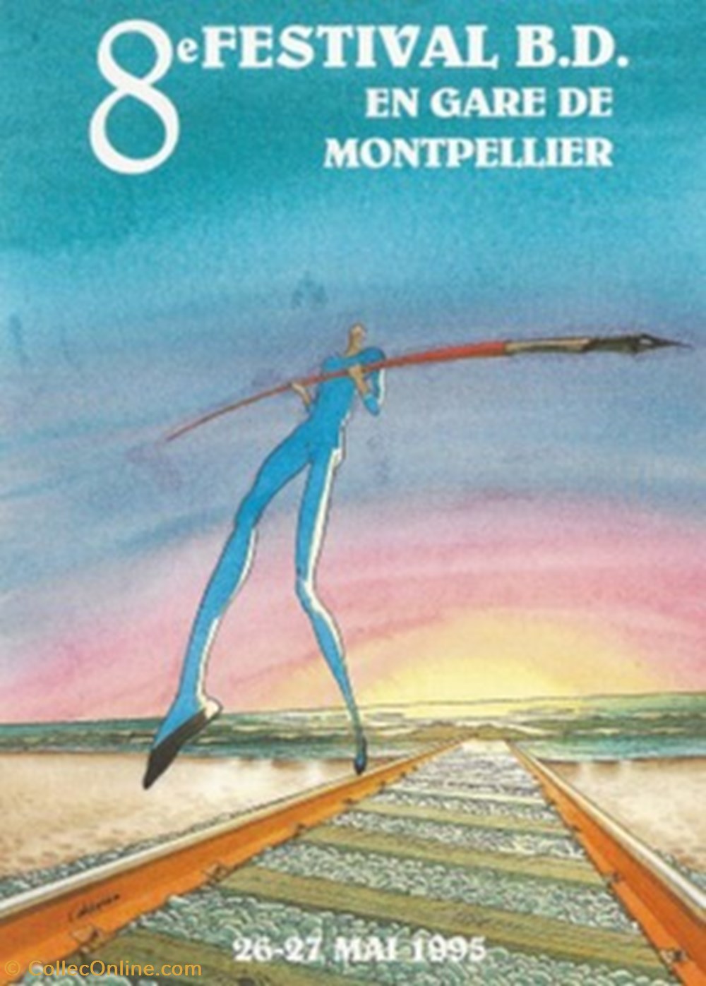 Montpellier (34) 1995 cartes postales bande dessinee montpellier 34 1995