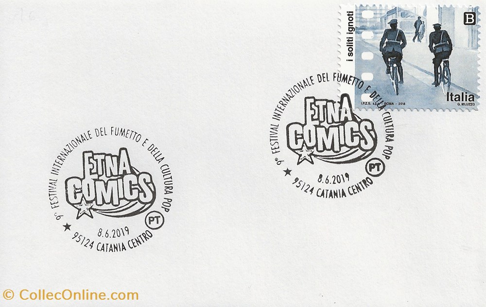 timbres catania italie 2019 9 festival internazionale del fumetto e della cultura pop