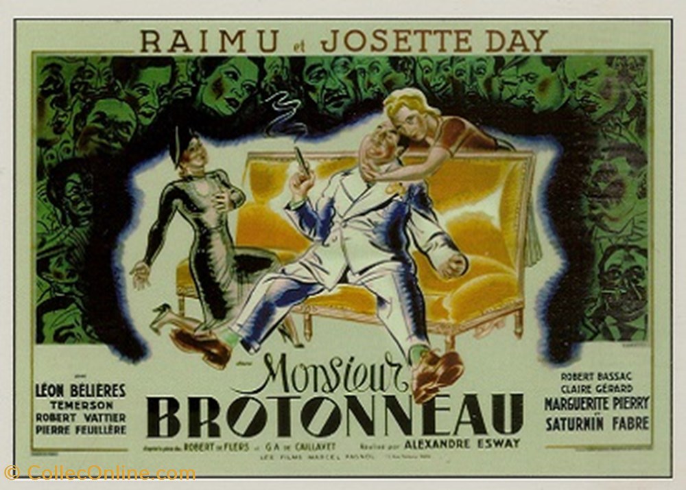 cartes postales autres monsieur brotonneau