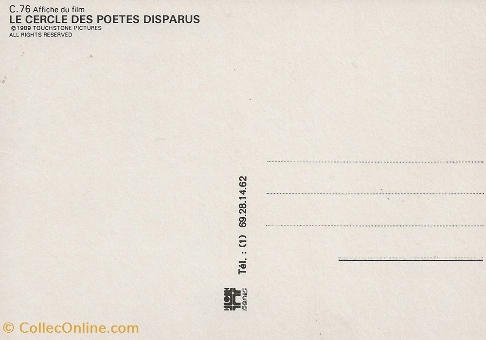 Le cercle des poètes disparus cartes postales autres le cercle des poetes disparus