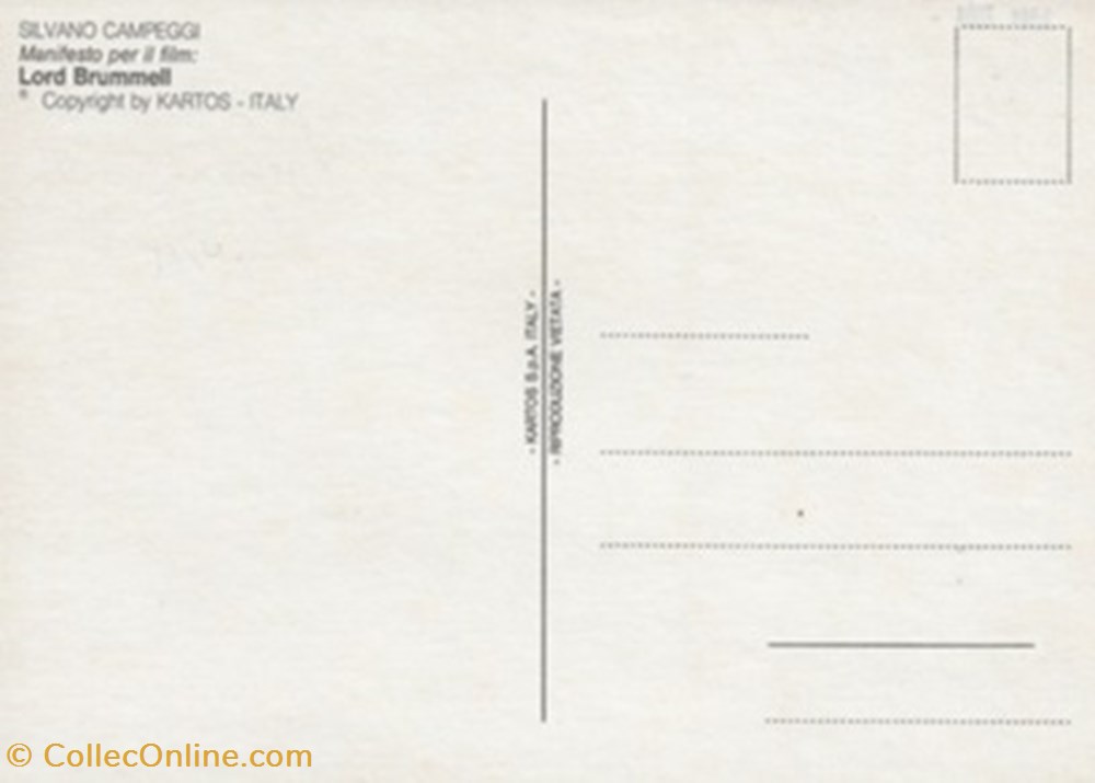Lord Brumell cartes postales autres lord brumell