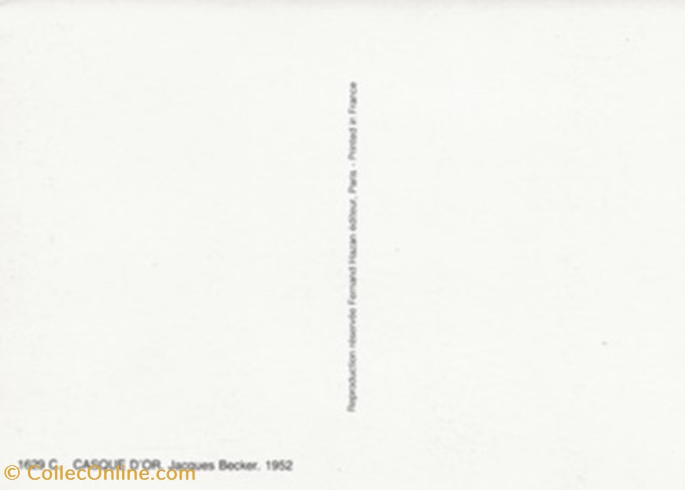 Casque d'or 2 cartes postales autres casque or