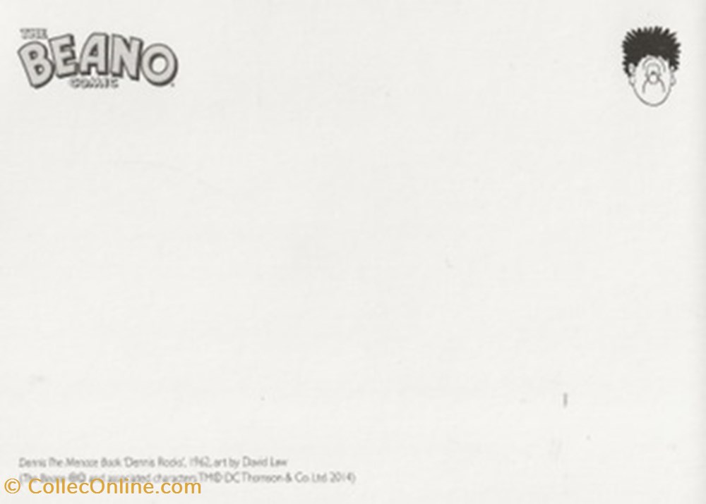cartes postales bande dessinee dennis la menace