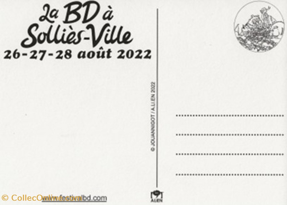 Solliès-Ville (83) 2022 cartes postales bande dessinee sollies ville 83 2022