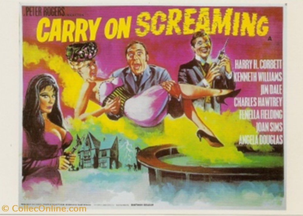 Carry on screaming cartes postales autres carry on screaming