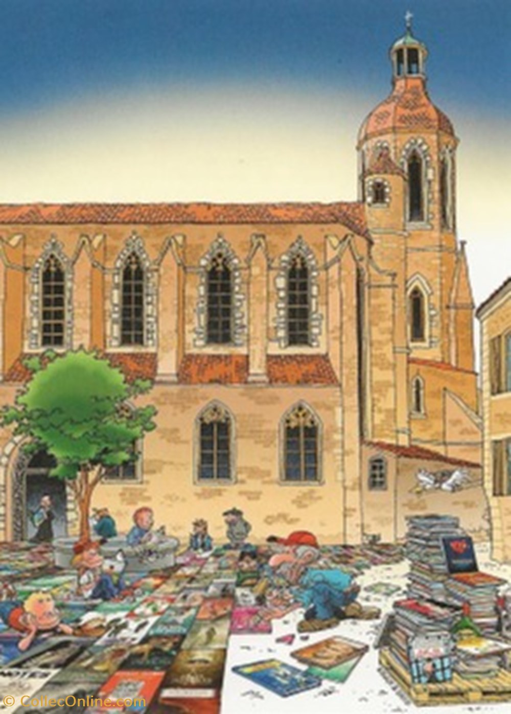 Eauze (32) 2010 cartes postales bande dessinee eauze 32 2010