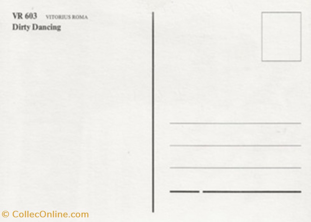 Dirty dancing cartes postales autres dirty dancing