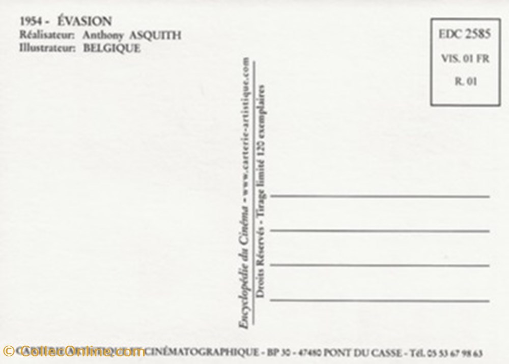 Evasion cartes postales autres evasion
