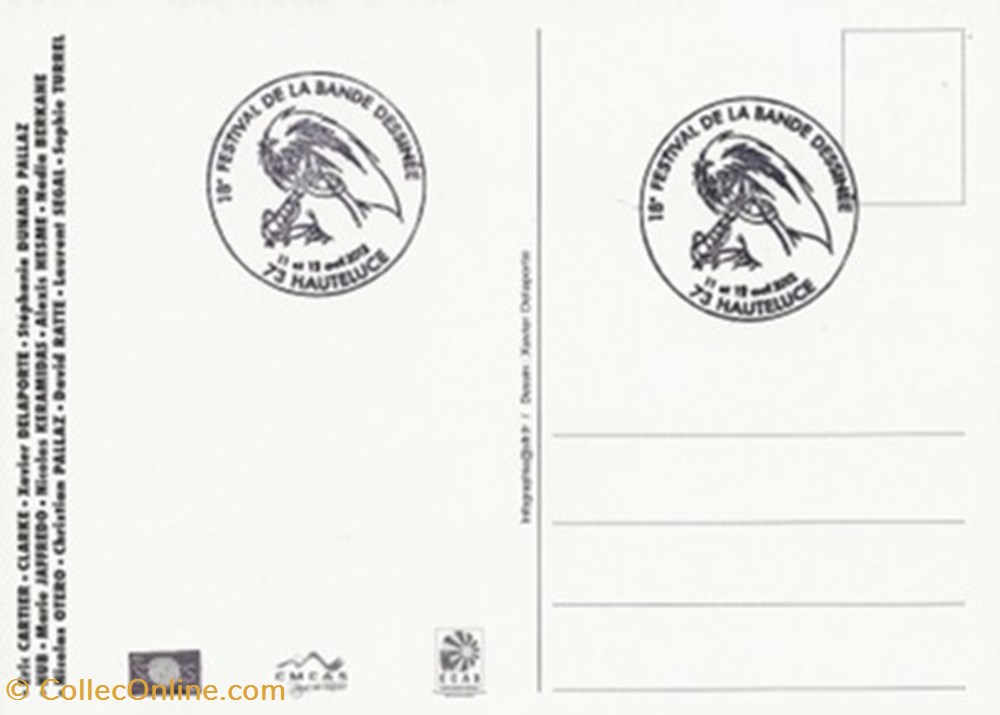 Les Saisies (73) 2012 cartes postales bande dessinee les saisies 73 2012