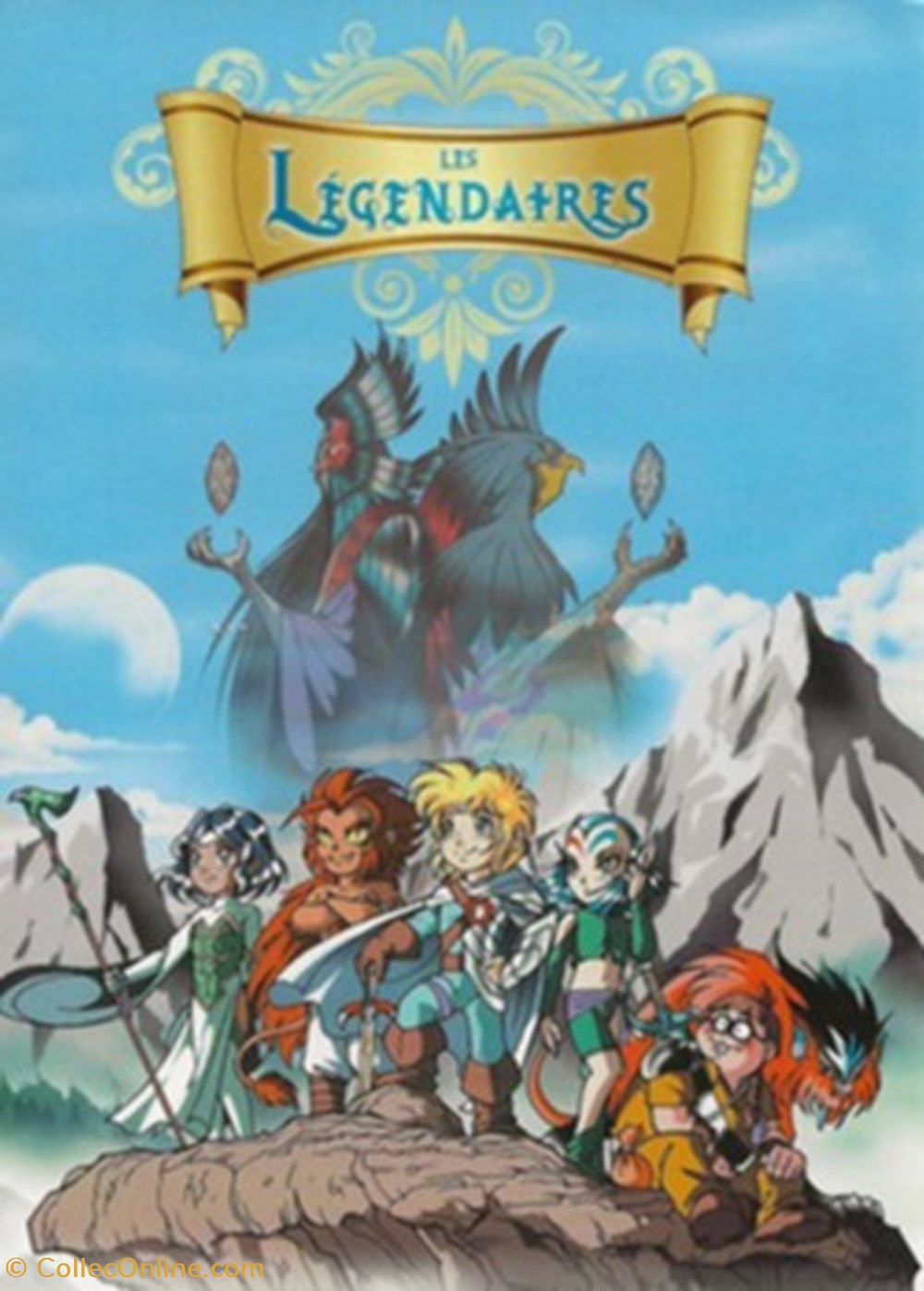 Les légendaires cartes postales bande dessinee les legendaires