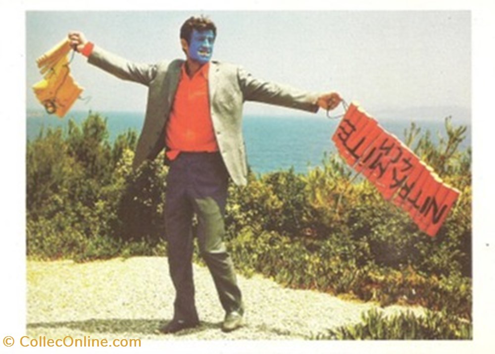 Pierrot le fou 3 cartes postales autres pierrot le fou