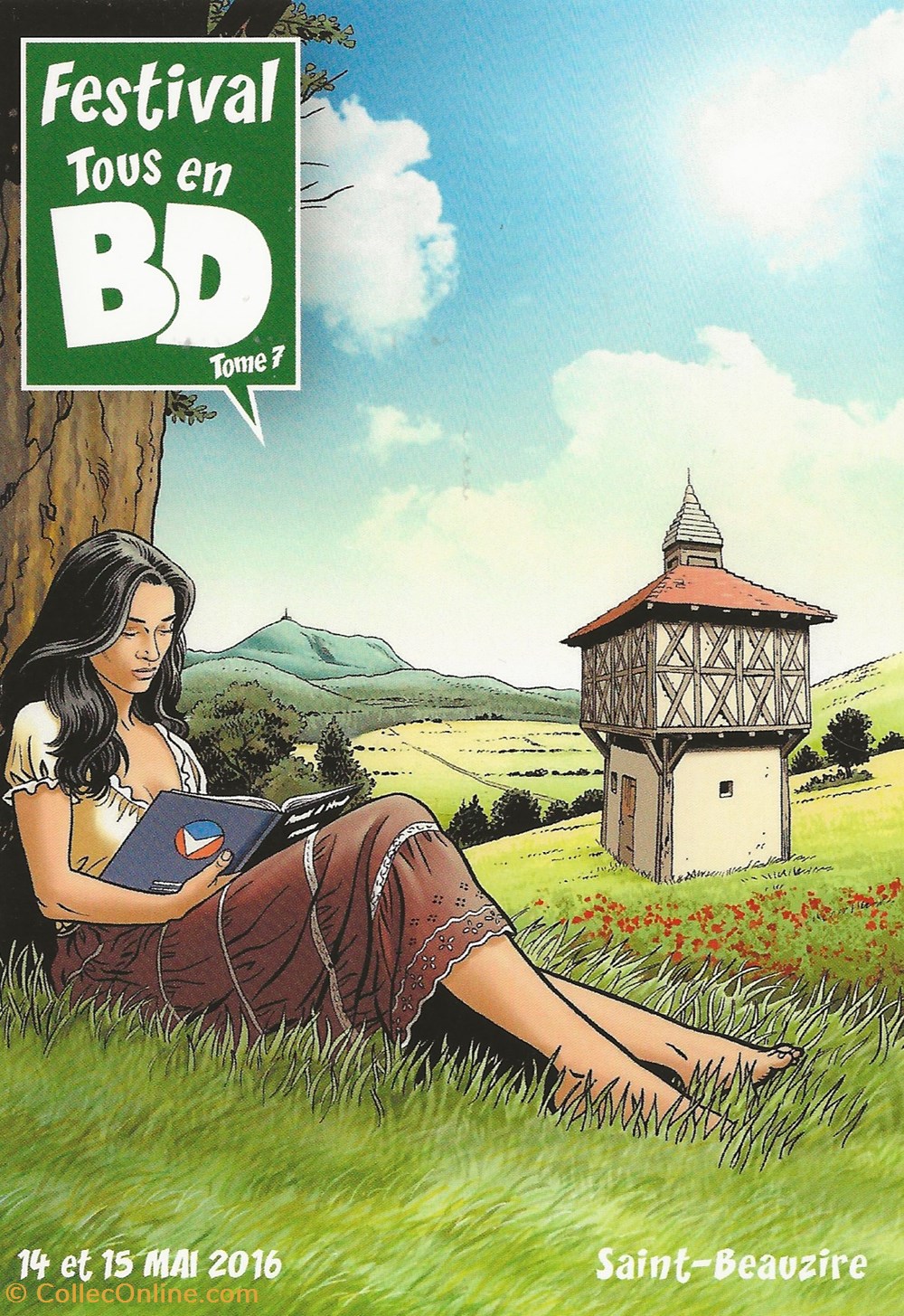 Saint-Beauzire (63) 2016 cartes postales bande dessinee saint beauzire 63 2016