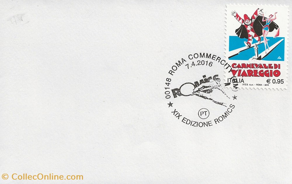 timbres roma italie 2016 xix edizione romics