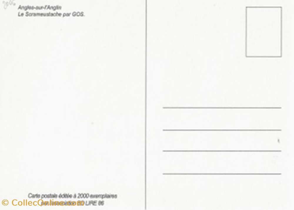 cartes postales bande dessinee liguge 86 2006