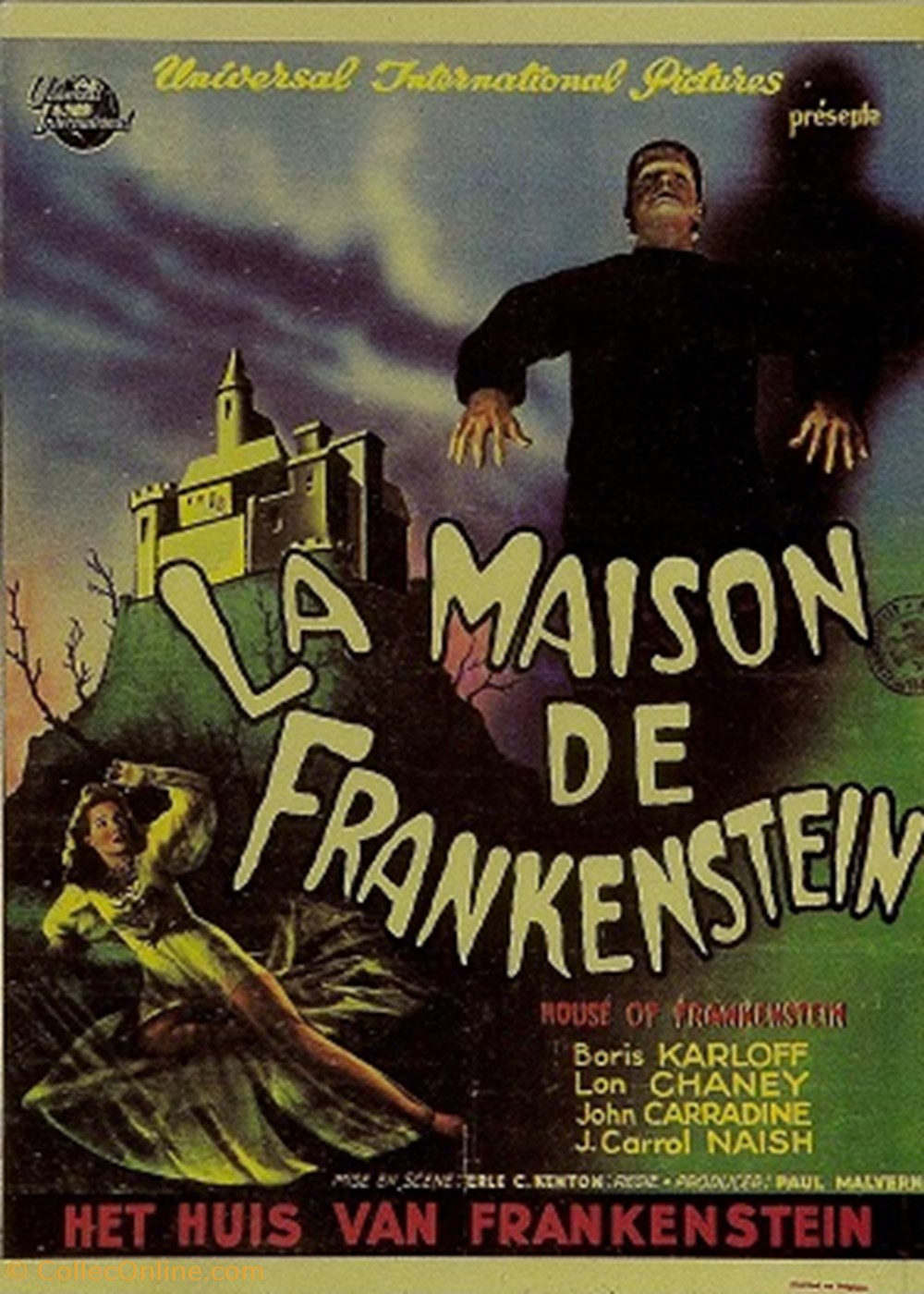 cartes postales autres la maison de frankenstein