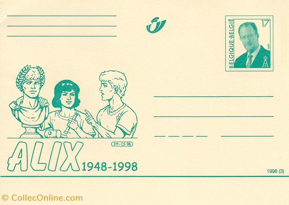 timbres zz pret a poster belgique 1998 alix 1948 1998