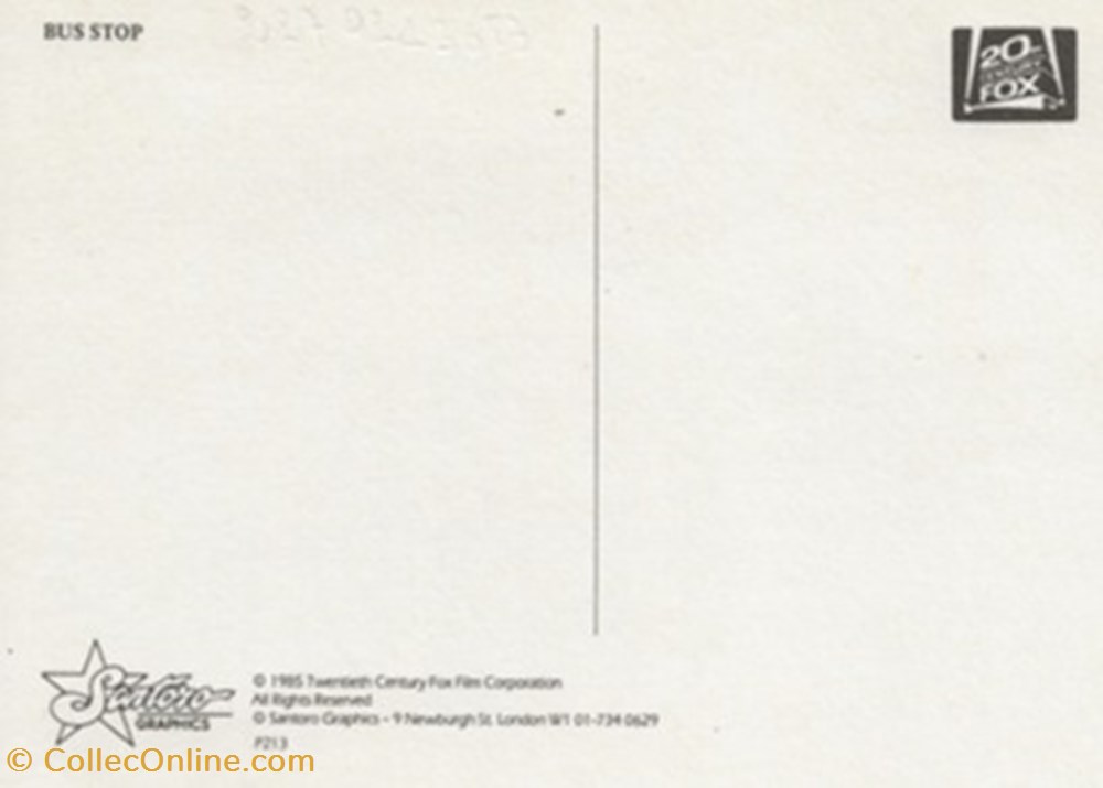 cartes postales autres bus stop