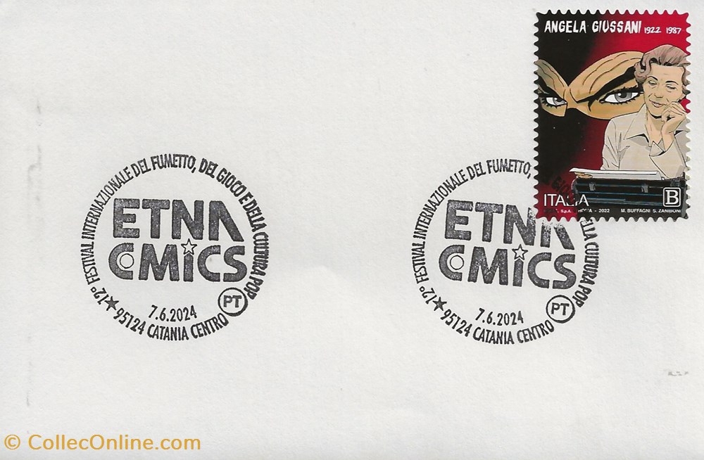timbres catania italie 2024 12 festival internazionale del fumetto del gioco e della cultura pop
