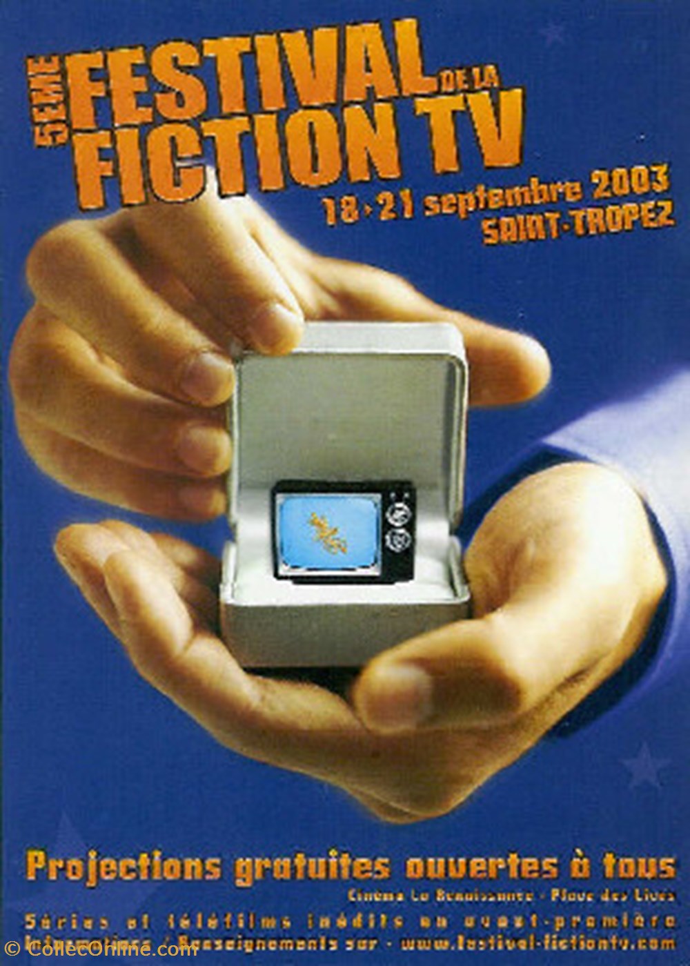 Saint Tropez Festival de la fiction tv 2003 cartes postales autres saint tropez festival de la fiction tv 2003