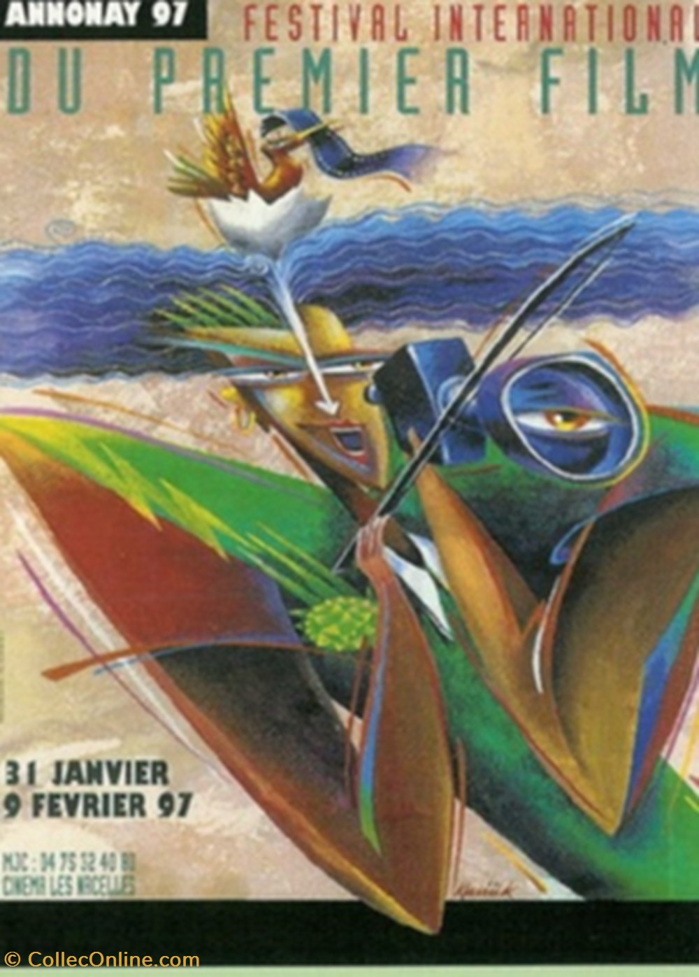 cartes postales autres annonay festival du 1er film 1997