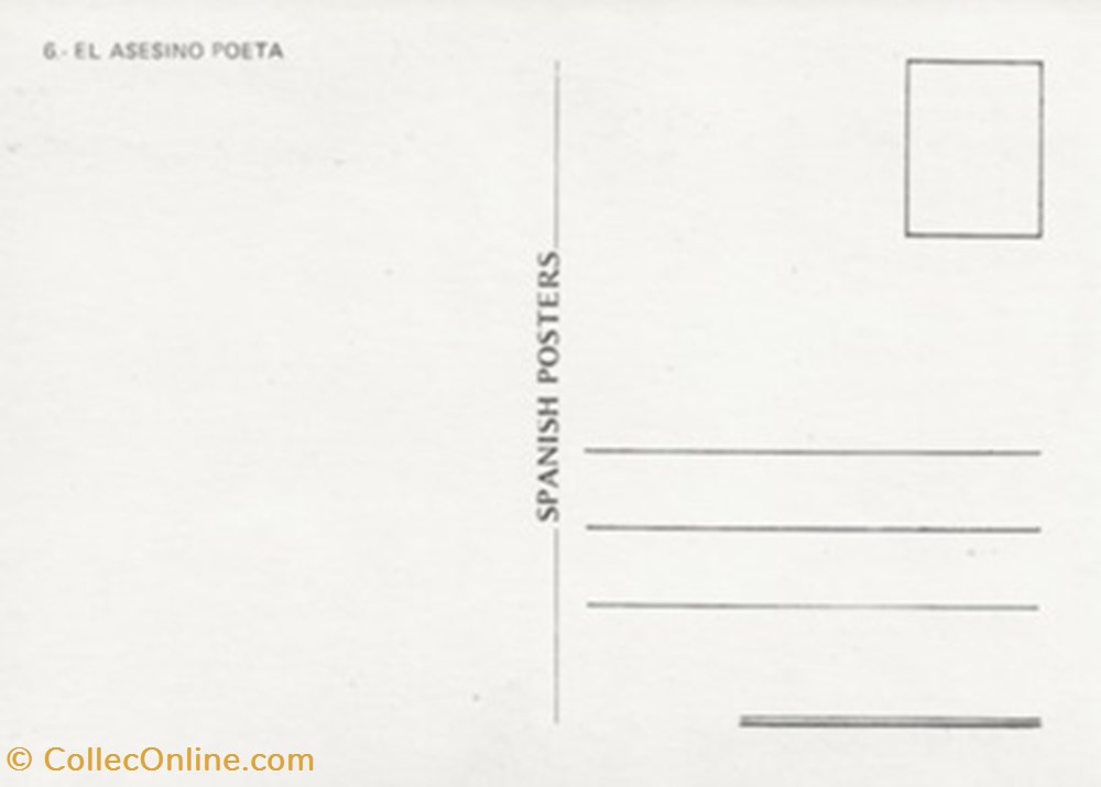 cartes postales autres el asesino poeta