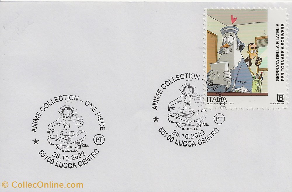 Lucca (Italie) 2022 Anime collection - One piece timbres lucca italie 2022 anime collection one piece