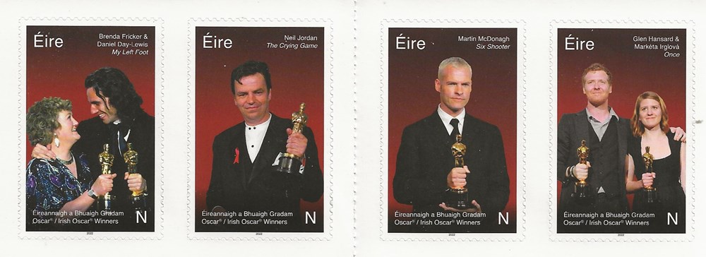 timbres zzz carnet irlande 2022 irlandais oscarises