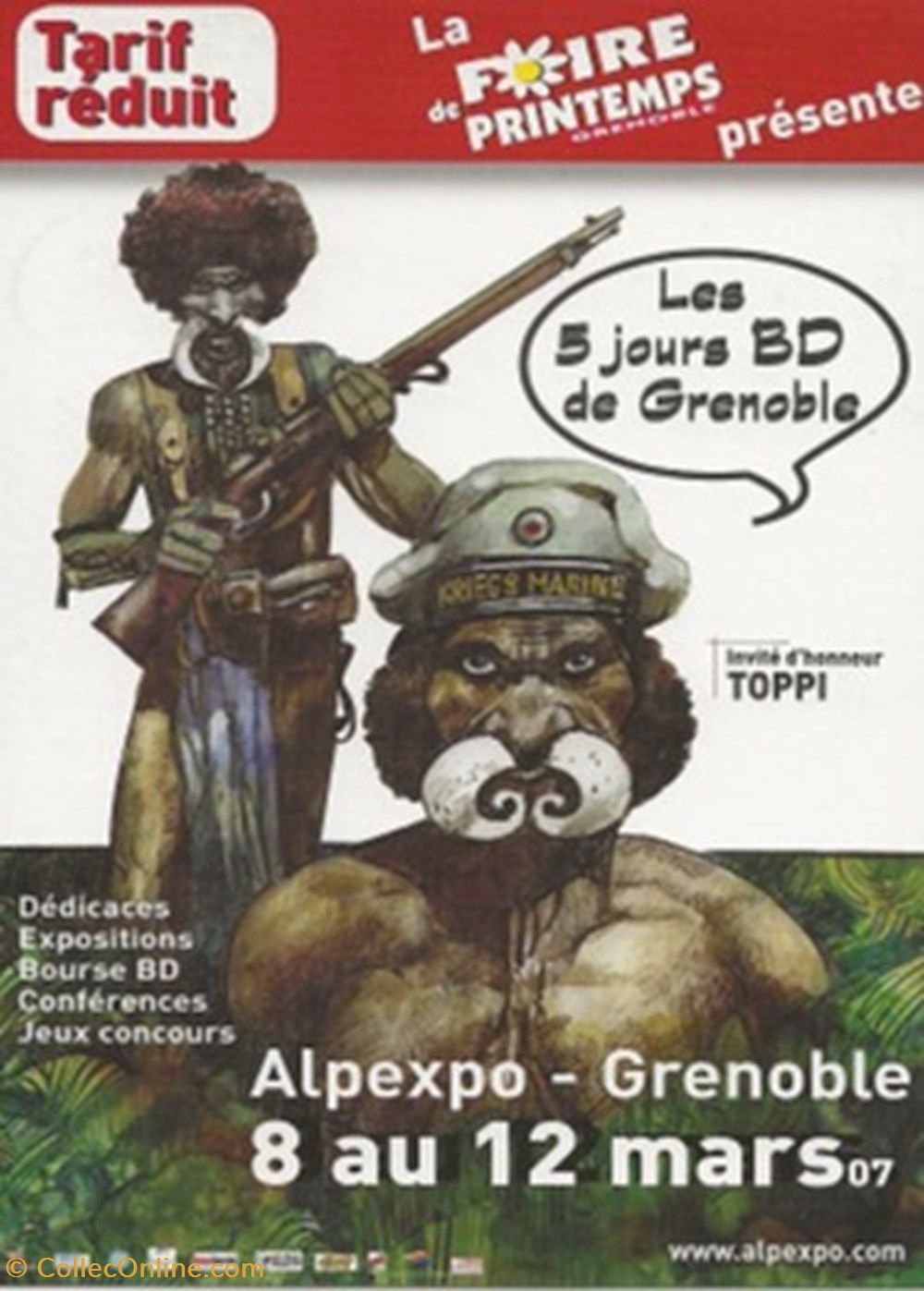 Grenoble (38) 2007 cartes postales bande dessinee grenoble 38 2007