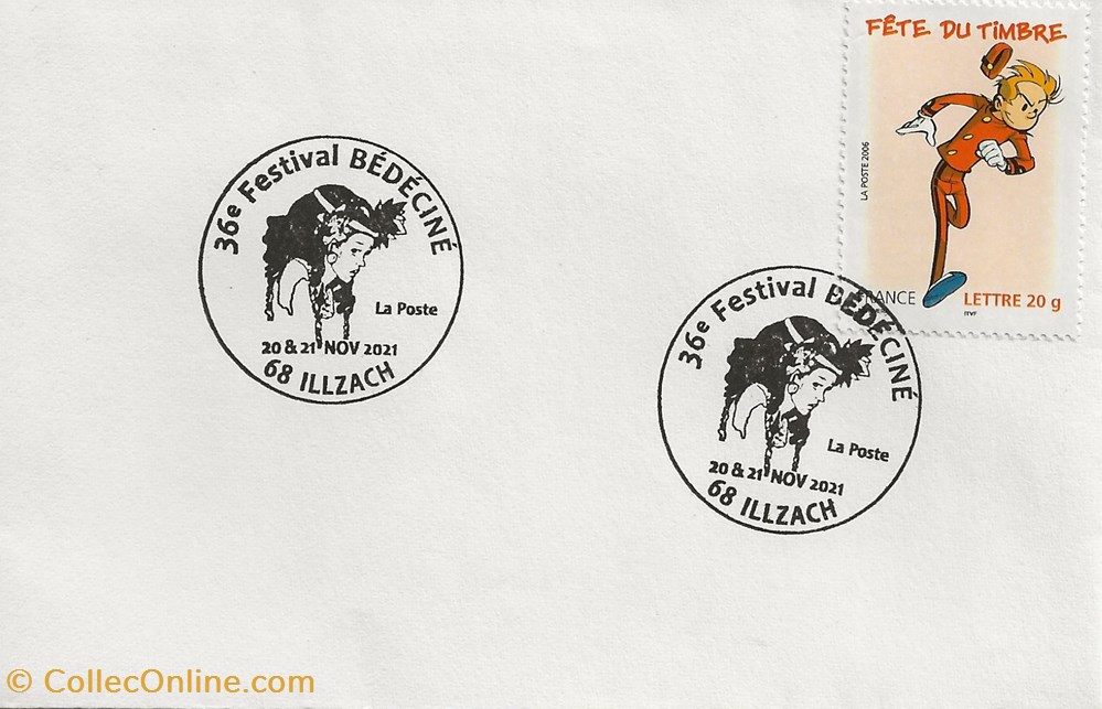 Illzach (68) 2021 Bédéciné timbres illzach 68 2021 bedecine