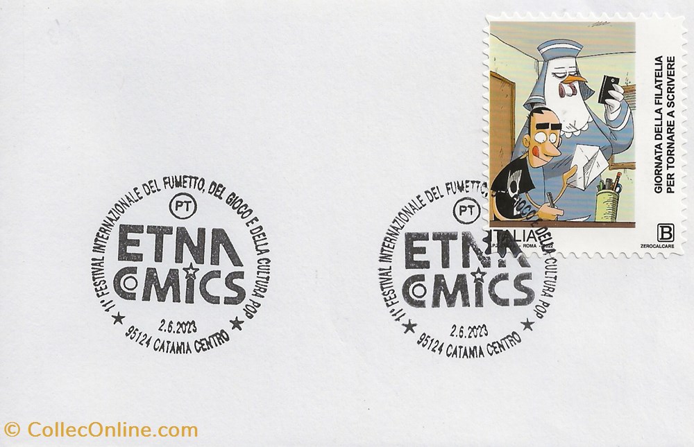 timbres catania italie 2023 11 festival internazionale del fumetto gioco e cultura pop