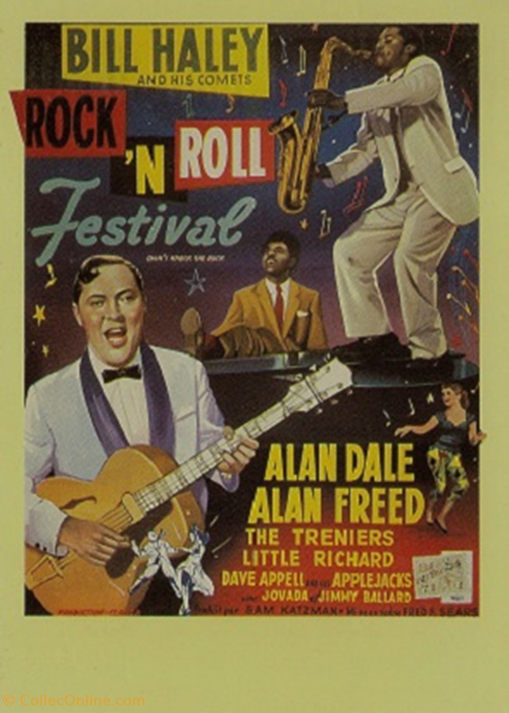 Rock'n'roll festival cartes postales autres rock n roll festival