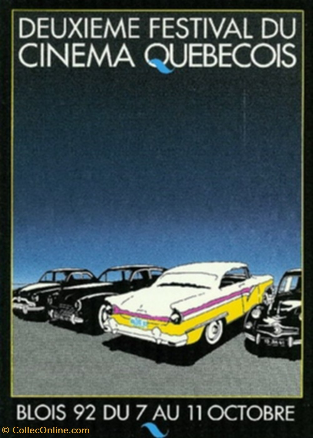cartes postales autres blois festival du cinema quebecois 1992