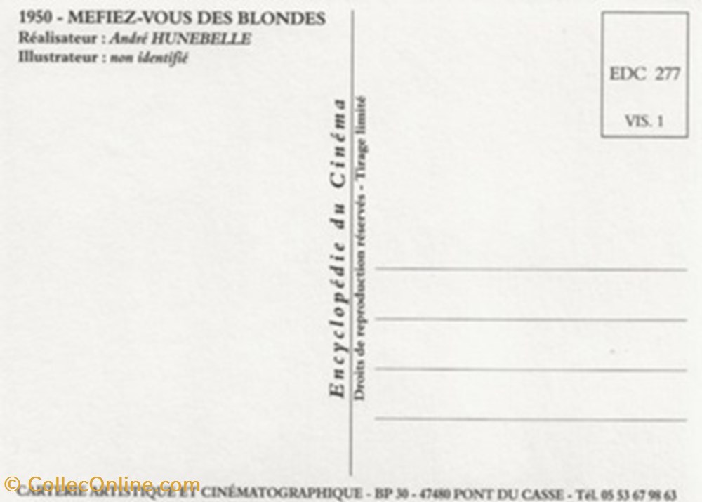 Méfiez vous des blondes cartes postales autres mefiez vous des blondes