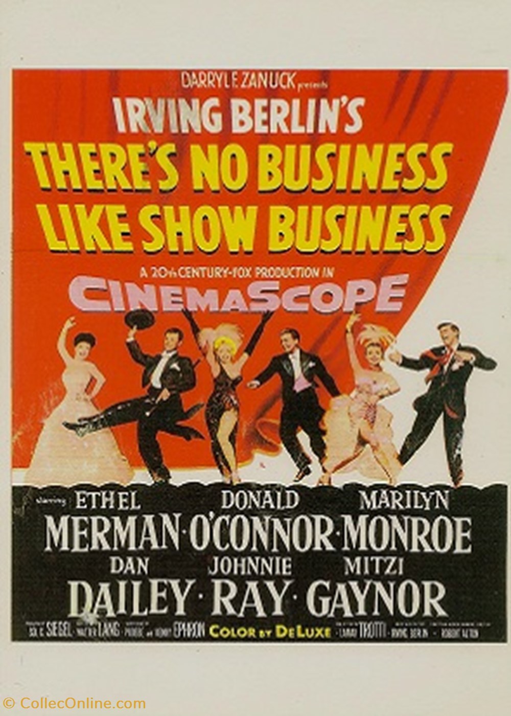 cartes postales autres there s no business like show business