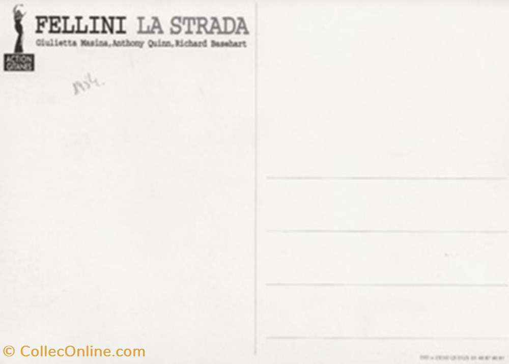 La strada cartes postales autres la strada