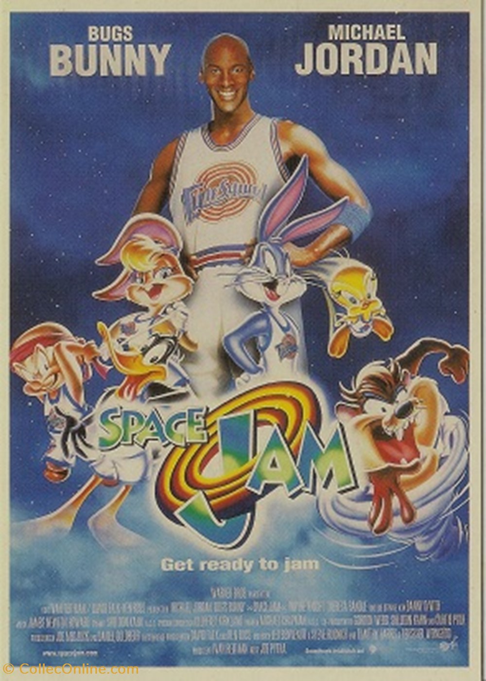 Space jam cartes postales autres space jam