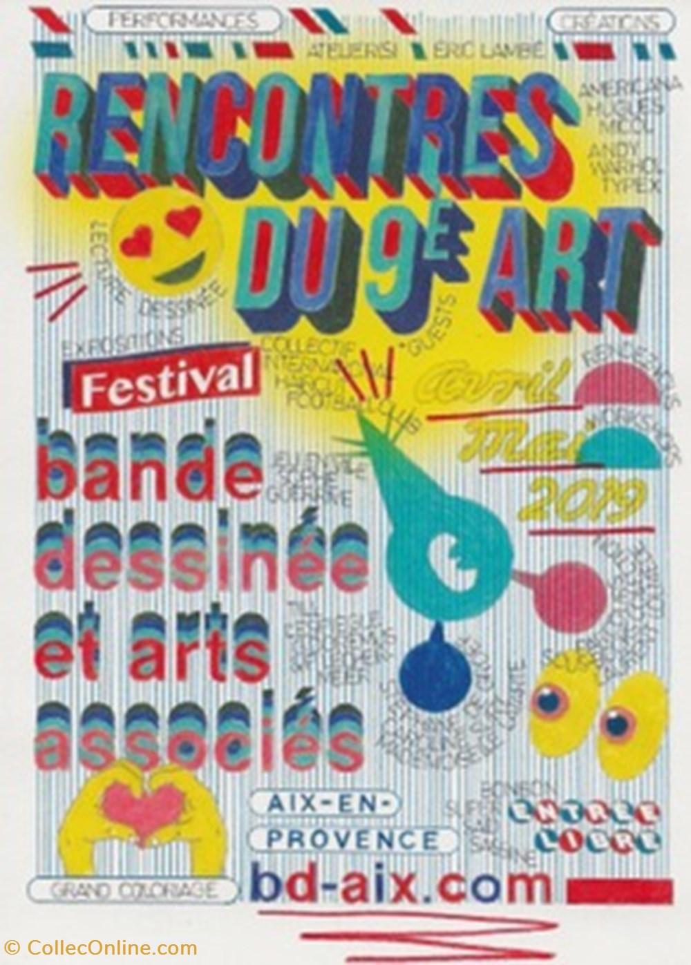 cartes postales bande dessinee aix en provence 13 2019