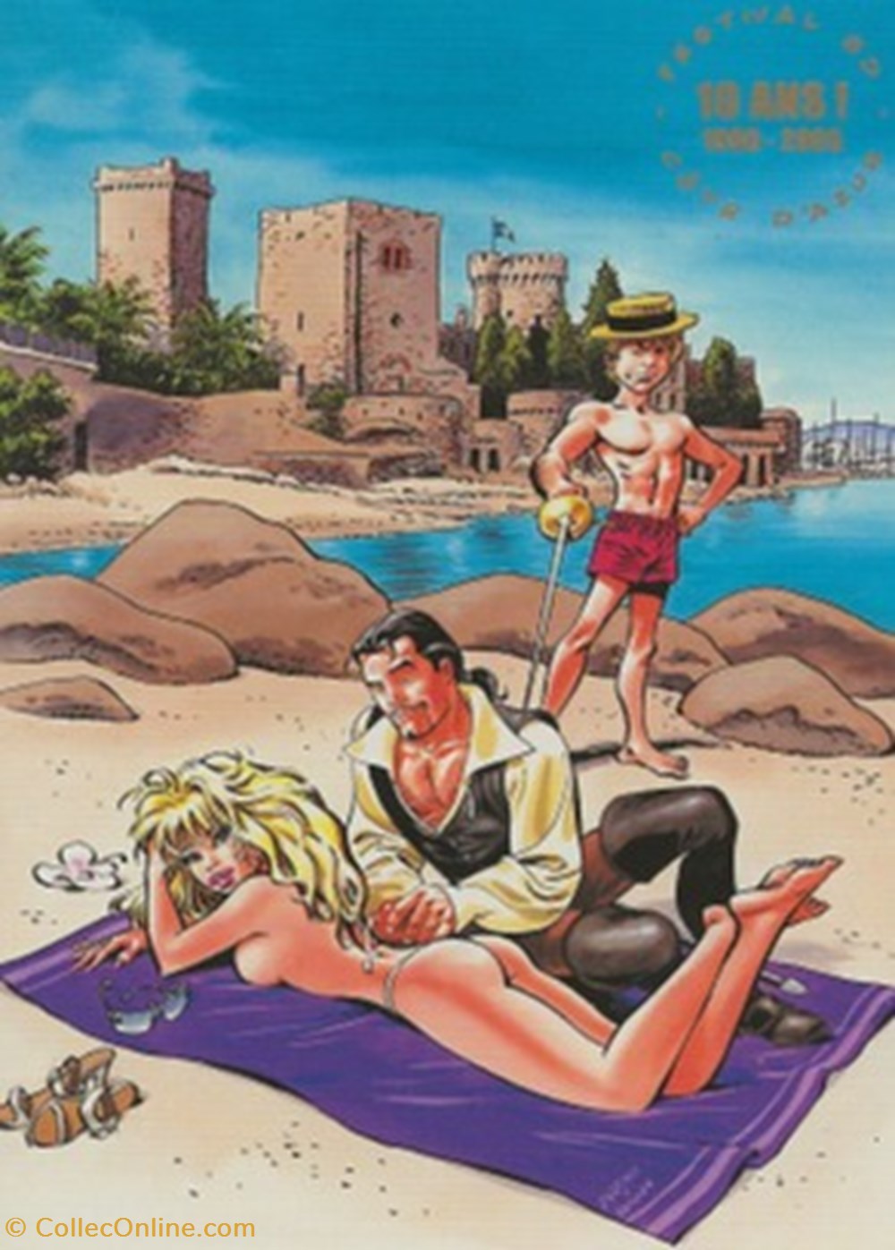 Mandelieu - la - Napoule (06) 2005 cartes postales bande dessinee mandelieu la napoule 06 2005