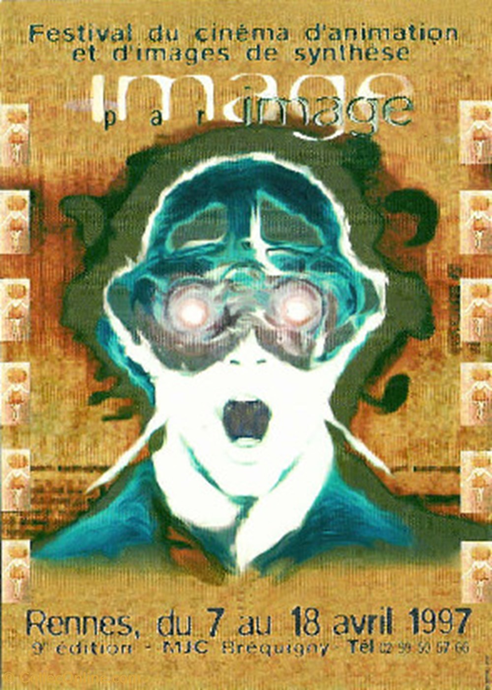cartes postales autres rennes festival de cinema animation 1997