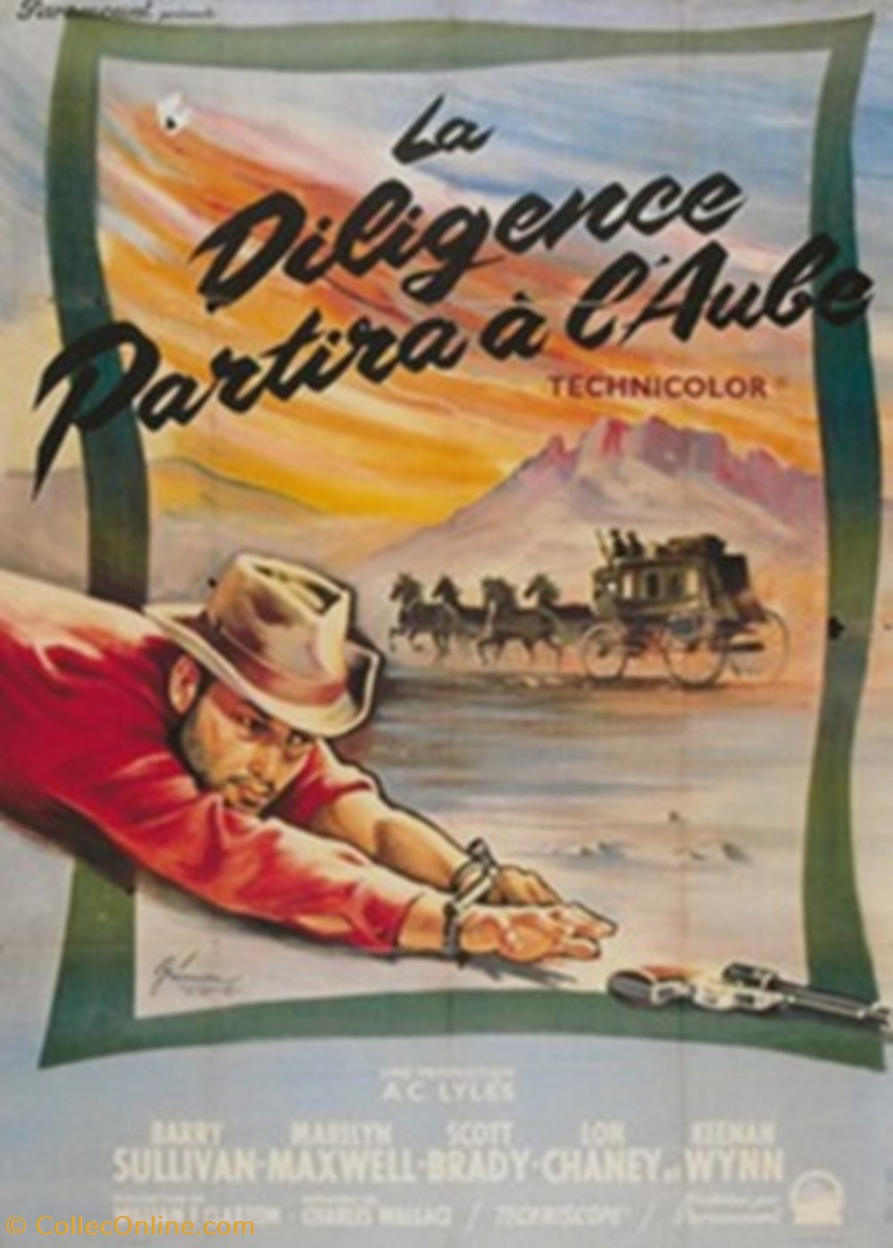 La diligence partira à l'aube cartes postales autres la diligence partira a aube
