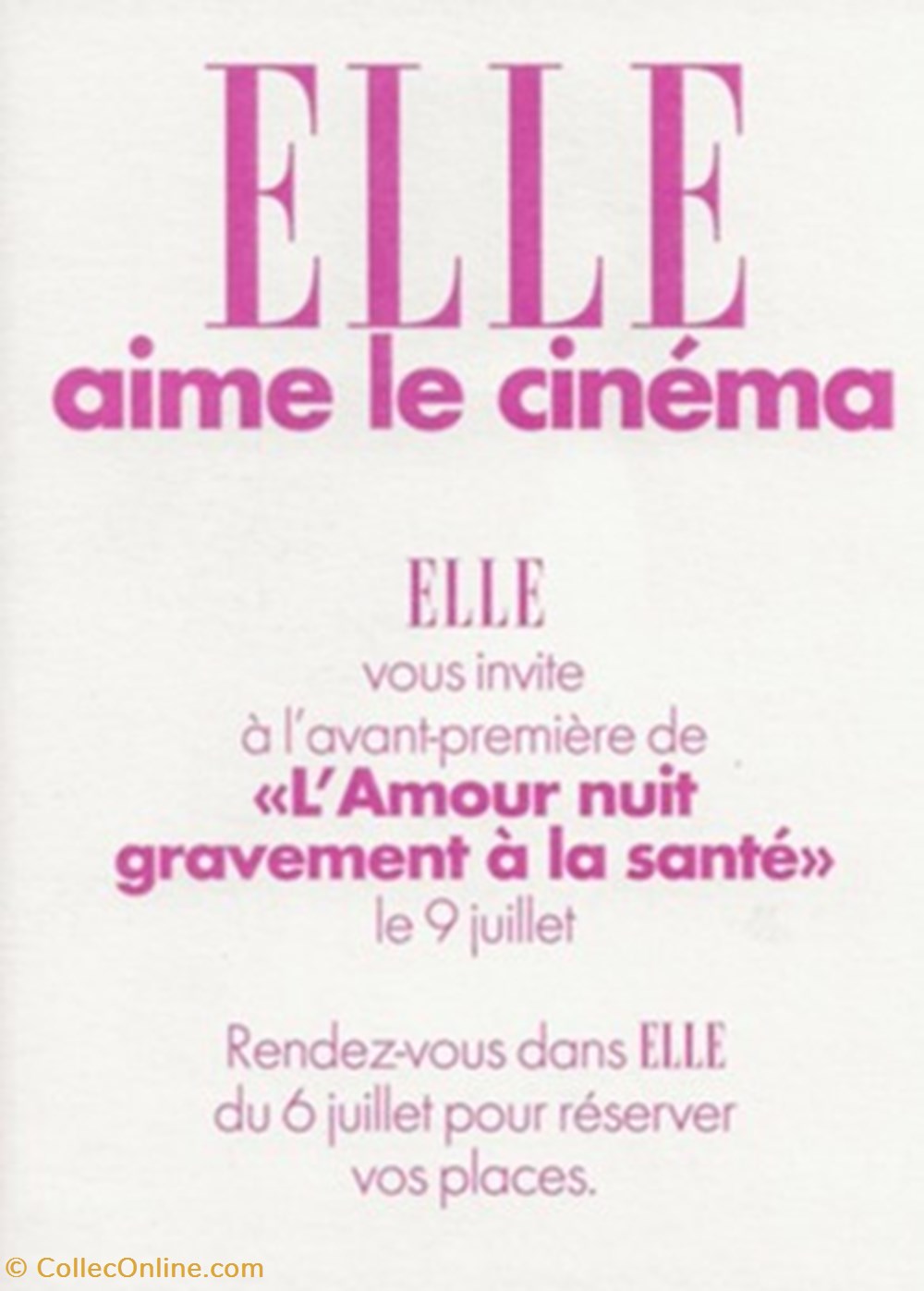 cartes postales autres l amour nuit gravement a la sante