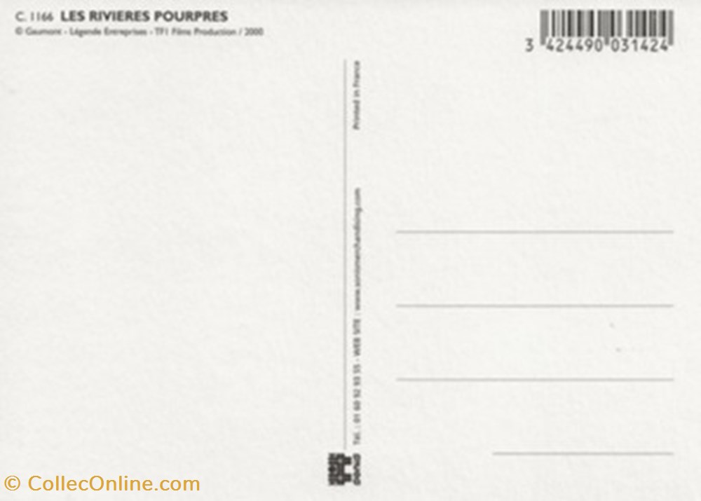 cartes postales autres les rivieres pourpres