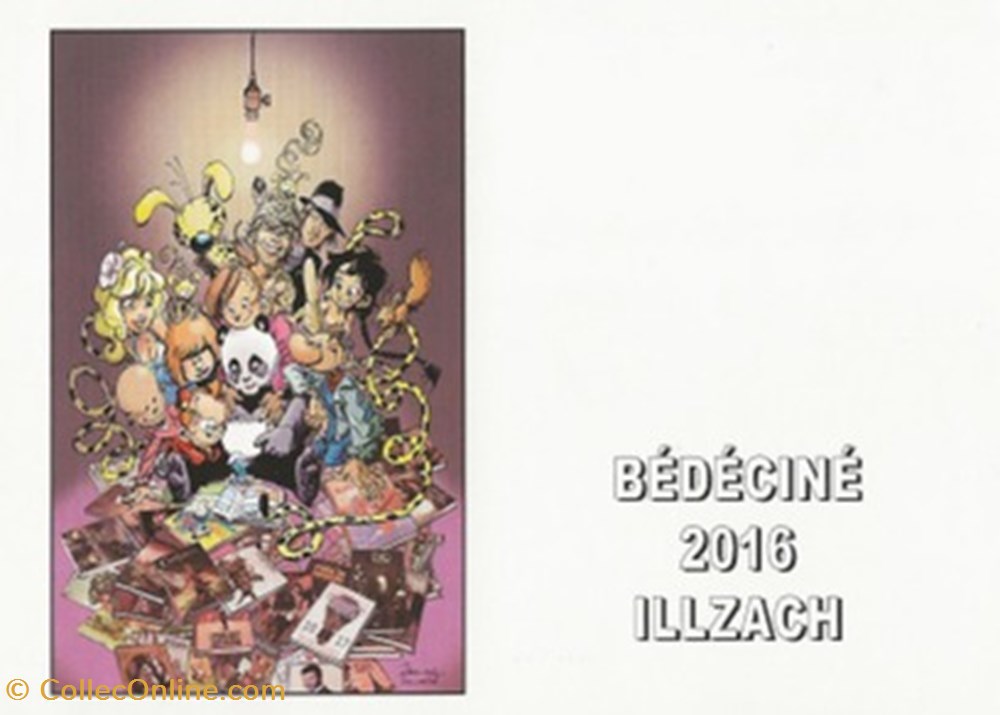 cartes postales autres illzach bedecine 2016