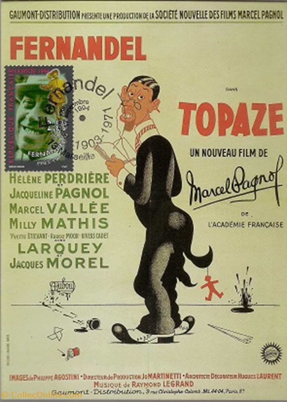 cartes postales autres topaze