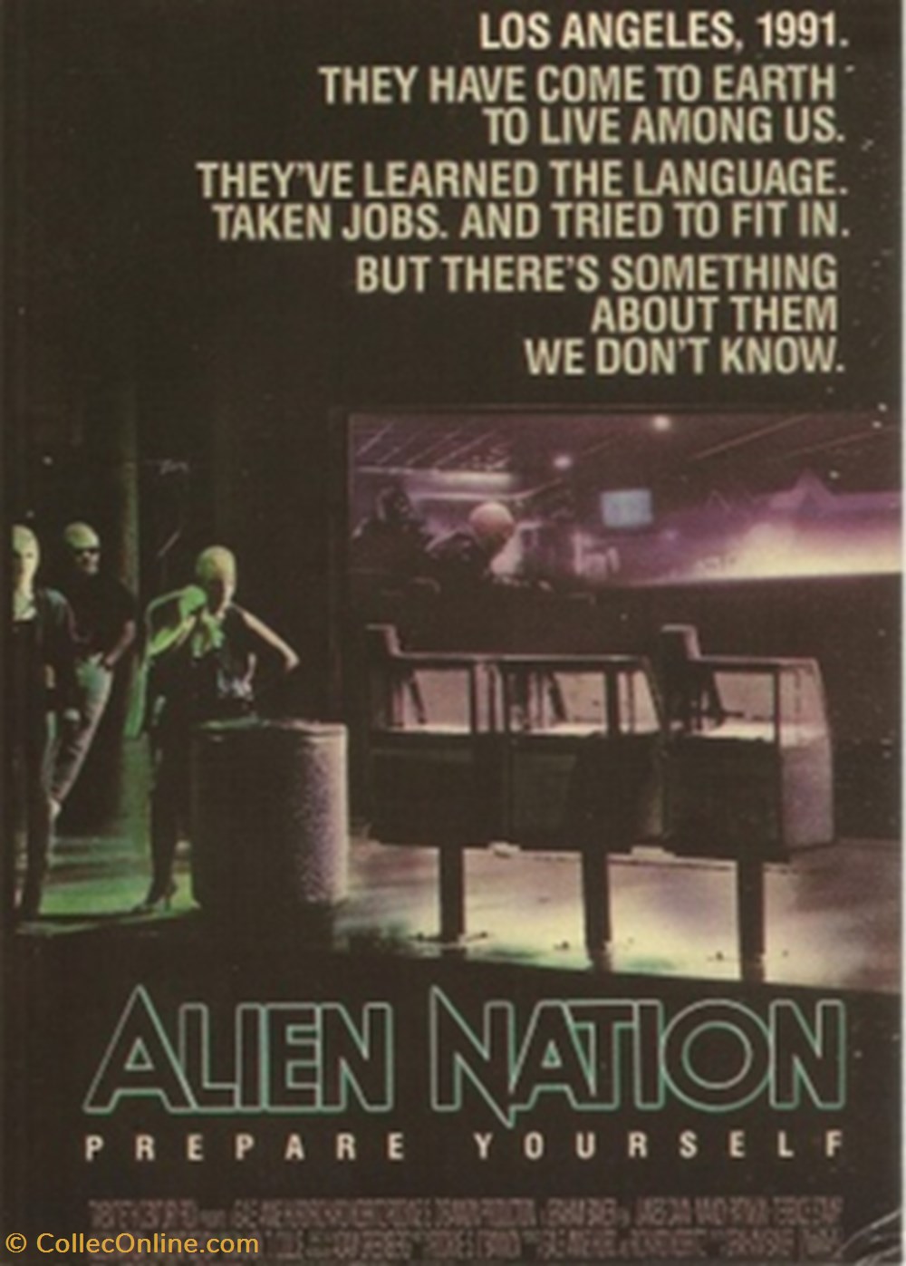 cartes postales autres alien nation