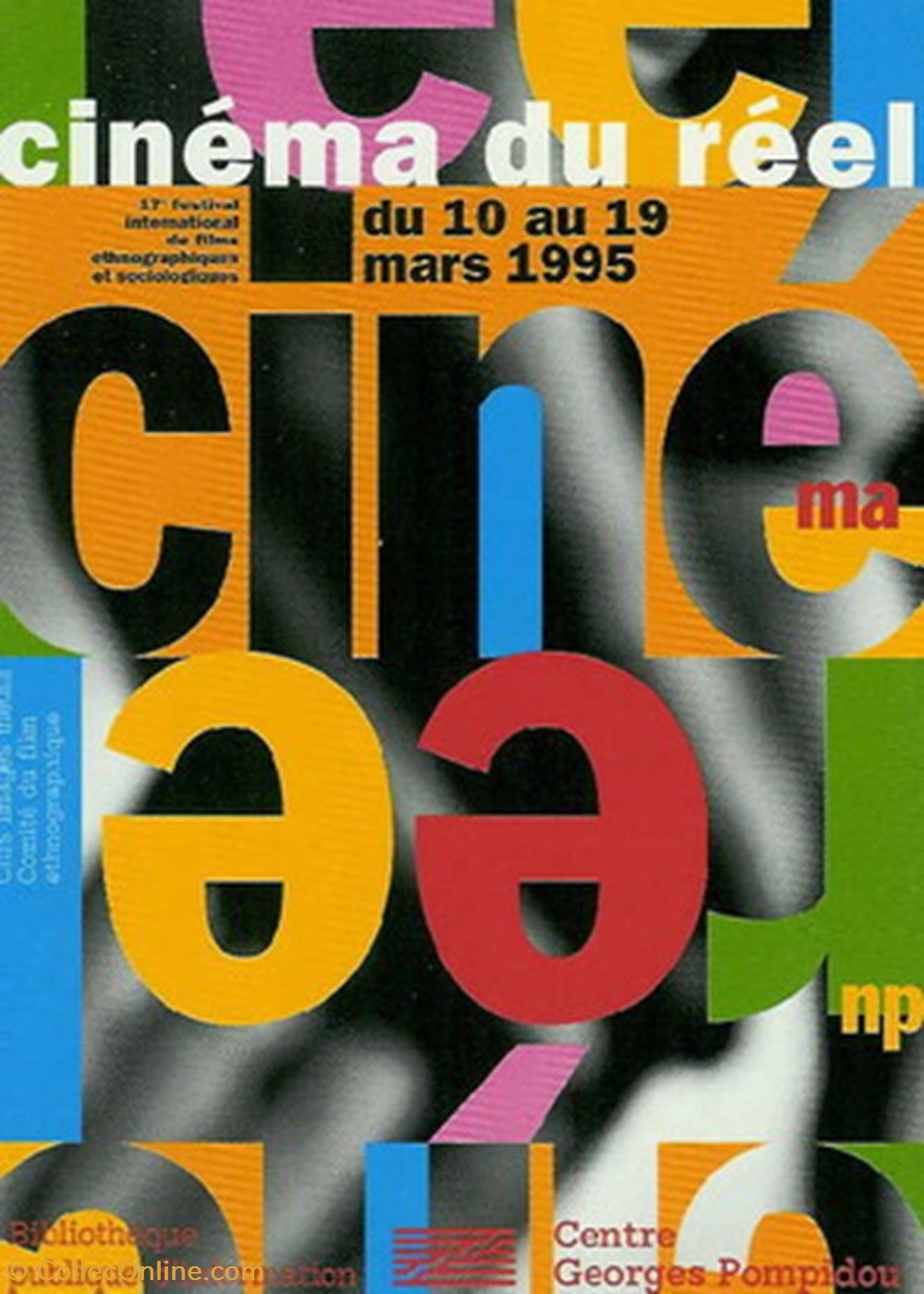 cartes postales autres paris festival cinema du reel 1995