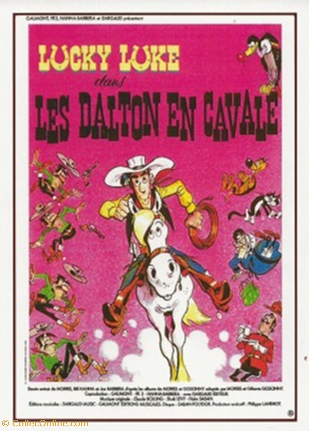 Les Dalton en cavale cartes postales autres les dalton en cavale