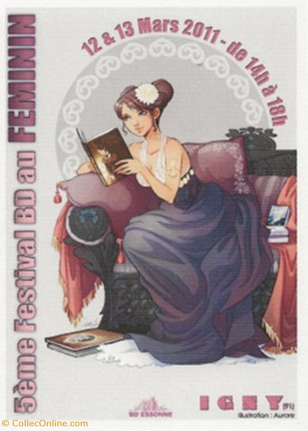 Igny (91) 2011 cartes postales bande dessinee igny 91 2011