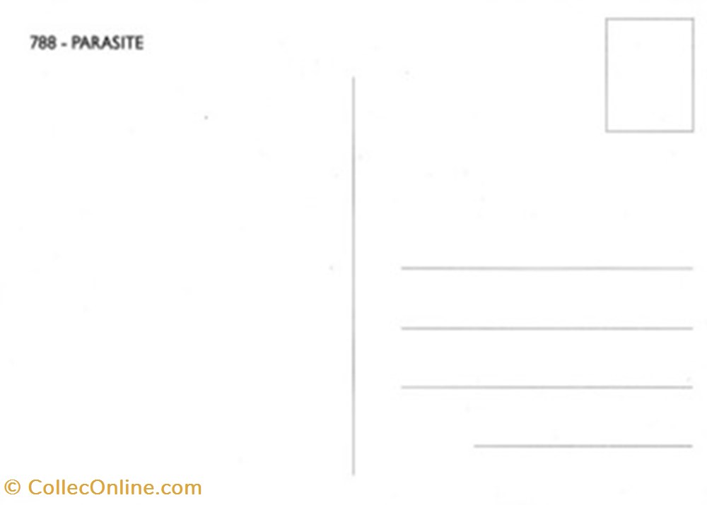 Parasite cartes postales autres parasite